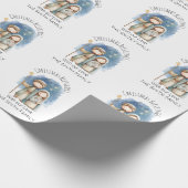 Religious Christmas Wrapping Paper - Nativity Cadeaupapier (Hoek)