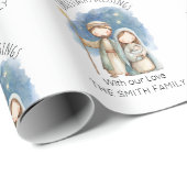 Religious Christmas Wrapping Paper - Nativity Cadeaupapier (Rol Hoek)