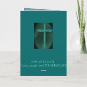 Religious Condolence Kaart (Achterkant)