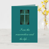 Religious Condolence Kaart (Gele Bloem)