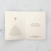 Religious Epiphany Three Kings Prayer Jesus Feestdagen Kaart (Binnen)