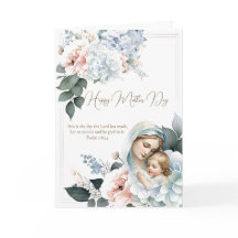 Religious Floral Mothers Day Prayer