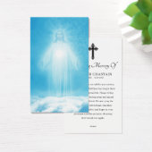 Religious Funeral Sympathy Memorial Prayer Cards Visitekaartje (Bureau)