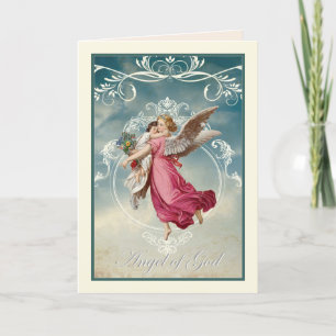 Religious Guardian Angel Schriftgedeelte Kaart