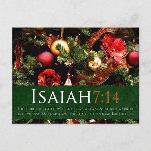 Religious Nativity Christmas briefkaart (Voorkant)