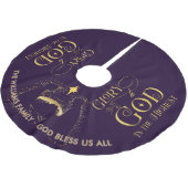 Religious Nativity Manager Familienaam Kerstmis Kerstboom Rok (Gekanteld)