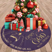 Religious Nativity Manager Familienaam Kerstmis Kerstboom Rok