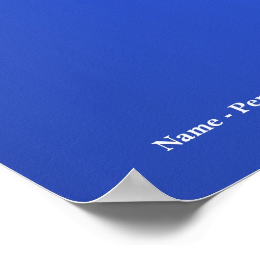 Religious Poster -- a Blessed Nation (Hoek)