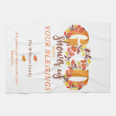 Religious Thanksgiving Dinner Faith Bible Quote Theedoek (Horizontaal)