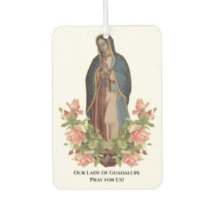 Religious Virgin Mary Guadalupe Catholic Spanish Luchtverfrisser