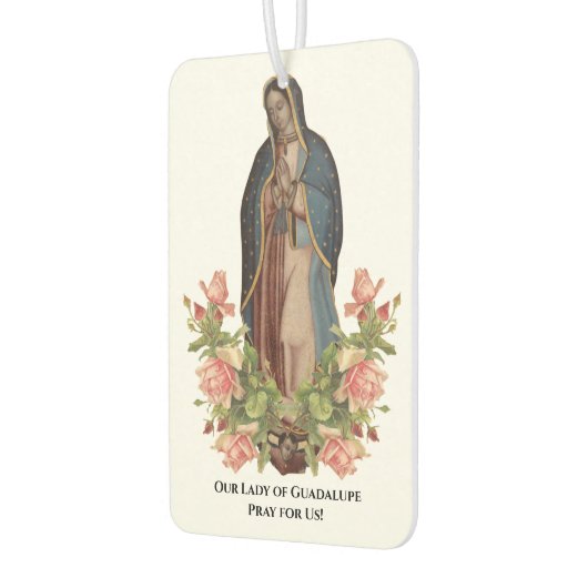 Religious Virgin Mary Guadalupe Catholic Spanish Luchtverfrisser (Links)