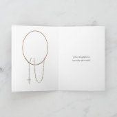 Religious Virgin Mary Jesus Catholic Collage Kaart (Binnen)