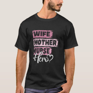 Religmoeder held moeder Nurse T-shirt