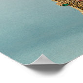 Reliquair kruis van de Abdij van Valesse Poster (Hoek)