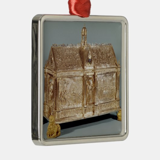 Reliquaire borst van St. Macairius van Gent, 1616 Metalen Ornament (Rechts)