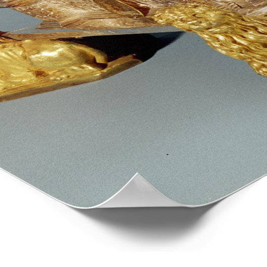 Reliquaire borst van St. Macairius van Gent, 1616 Poster (Hoek)