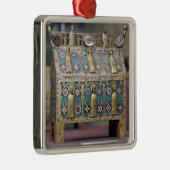 Reliquary Chasse, Limoges, c.1200-50 Metalen Ornament (Rechts)