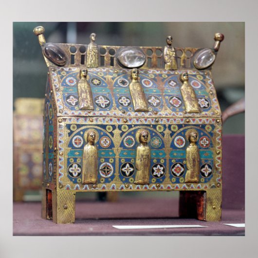 Reliquary Chasse, Limoges, c.1200-50 Poster (Voorkant)