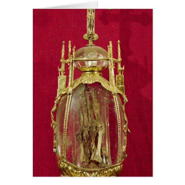 Reliquary met de hand van St. Attalia (Voorkant)