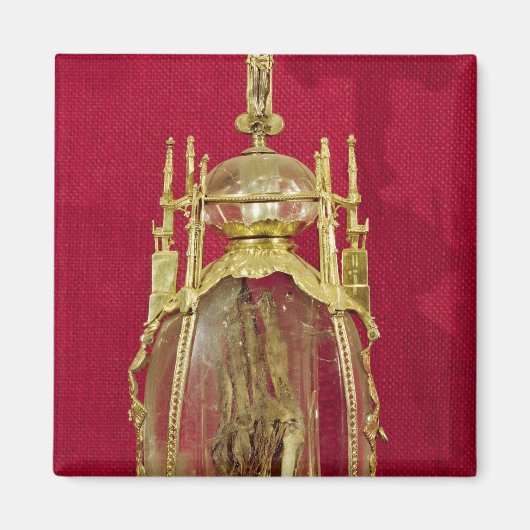 Reliquary met de hand van St. Attalia Magneet (Voorkant)