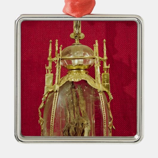 Reliquary met de hand van St. Attalia Metalen Ornament (Voorkant)