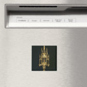 Reliquary Monstrance met stuk kruis Magneet (Insitu (Vaatwasser))