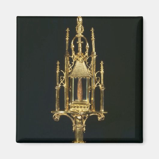 Reliquary Monstrance met stuk kruis Magneet (Voorkant)