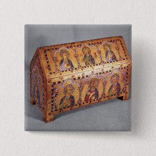 Reliquary of St. Anne Vierkante Button 5,1 Cm