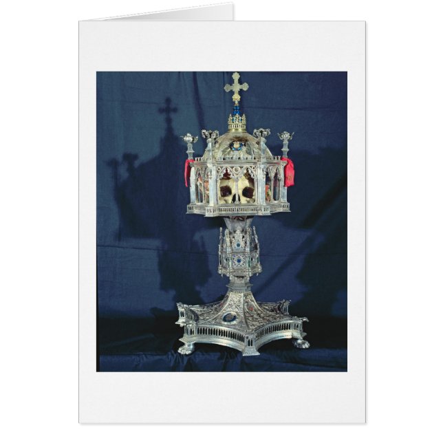 Reliquary of St. Barbara, 14e tot 15e eeuw (silve) (Voorkant)