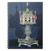 Reliquary of St. Barbara, 14e tot 15e eeuw (silve) Notitieboek (Voorkant)