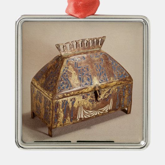 Reliquary of St. Exupere Metalen Ornament (Voorkant)