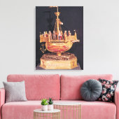 Reliquary of St. Ursula, 1574 Canvas Afdruk (Insitu (Woonkamer))