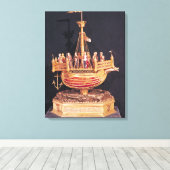 Reliquary of St. Ursula, 1574 Canvas Afdruk (Insitu (Houten vloer))