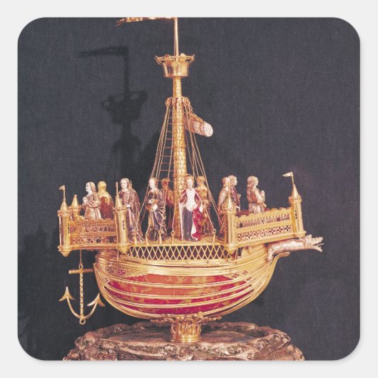 Reliquary of St. Ursula, 1574 Vierkante Sticker (Voorkant)