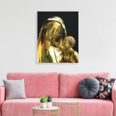 Reliquary of the Virgin of Jeanne d'Evreux, 1339 ( Canvas Afdruk (Insitu (Woonkamer))