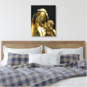 Reliquary of the Virgin of Jeanne d'Evreux, 1339 ( Canvas Afdruk (Insitu (Slaapkamer))