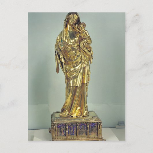 Reliquary of the Virgin of Jeanne d'Evreux Briefkaart (Voorkant)