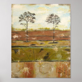 Relische hedendaagse moderne Abstracte verf Poster