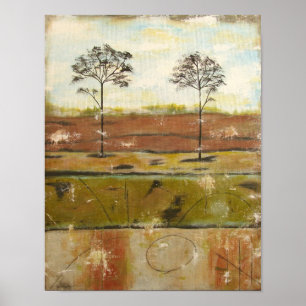 Relische hedendaagse moderne Abstracte verf Poster