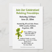 Relish Picklball Party Invitation Kaart (Achterkant)