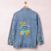 Relishing the Teaching Process Sweatshirt Denim Jacket (Hangar)