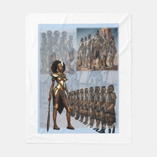 Relkili Steel Hoesje Art Fleece Deken (Voorkant)