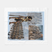 Relkili Steel Hoesje Art Fleece Deken (Voorkant (Horizontaal))