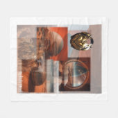 Relkili Steel Hoesje Art Fleece Deken (Voorkant (Horizontaal))