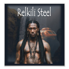 Relkili Steel Hoesje Art Foto Afdruk