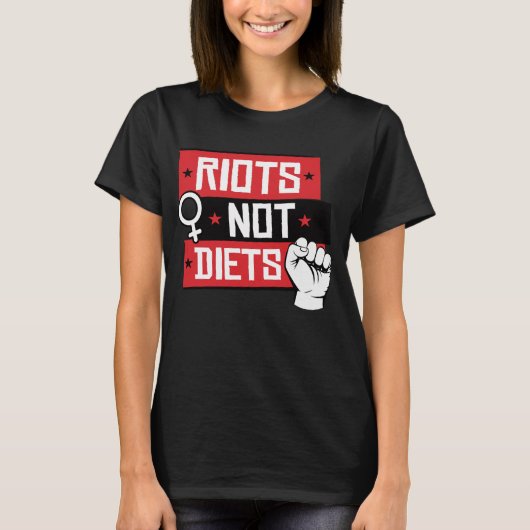 RELLEN GEEN DIËTEN T-SHIRT (Voorkant)