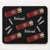 Reload Ammo Mousepad Muismat (Voorkant)
