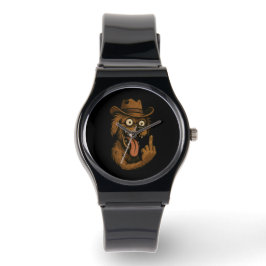 RELOGIO CACHORRO LOUCO HORLOGE