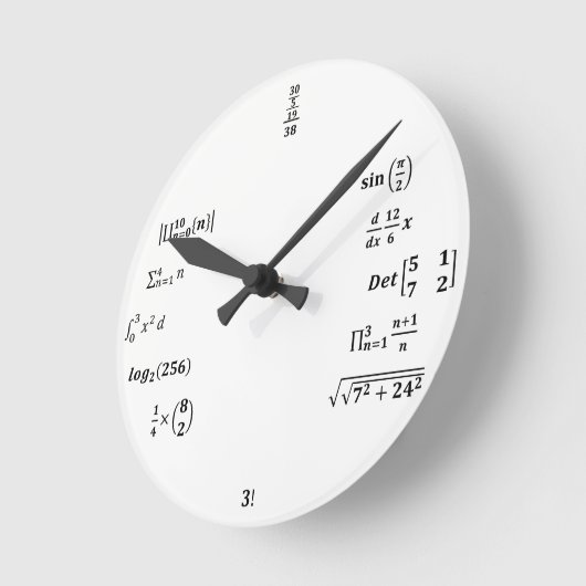 Relogio Calculos Engenharia Ronde Klok (Hoek)