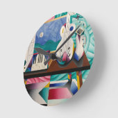 Relógio com a pintura de Teixeira Leite Ronde Klok (Hoek)